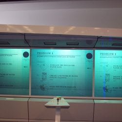 mercedes world rear projection switchable glass screen