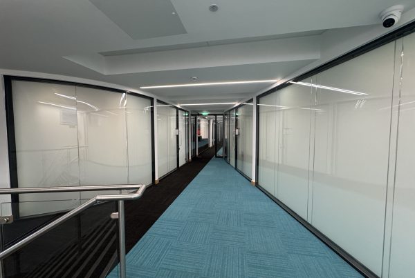 Glass Partitions with switchable film