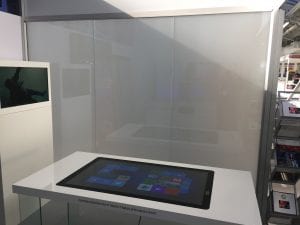 Switchable smart glass