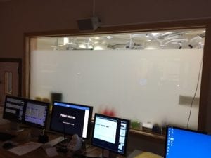 Hospital switchable smart glass