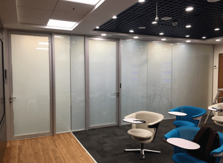 Office Privacy Switchable Smart Glass Partition