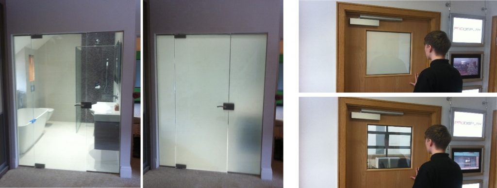 Switchable Doors and Vision Panels