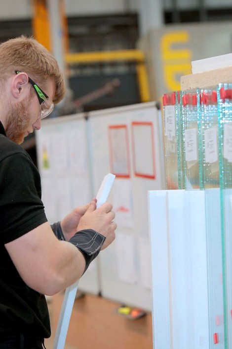 packing fire glass for transport