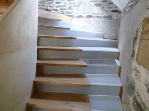 switchable glass stairs